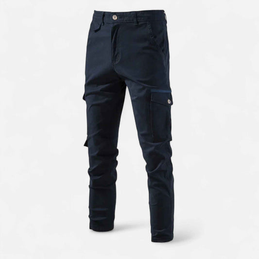 Cotton Utility Cargo Trousers