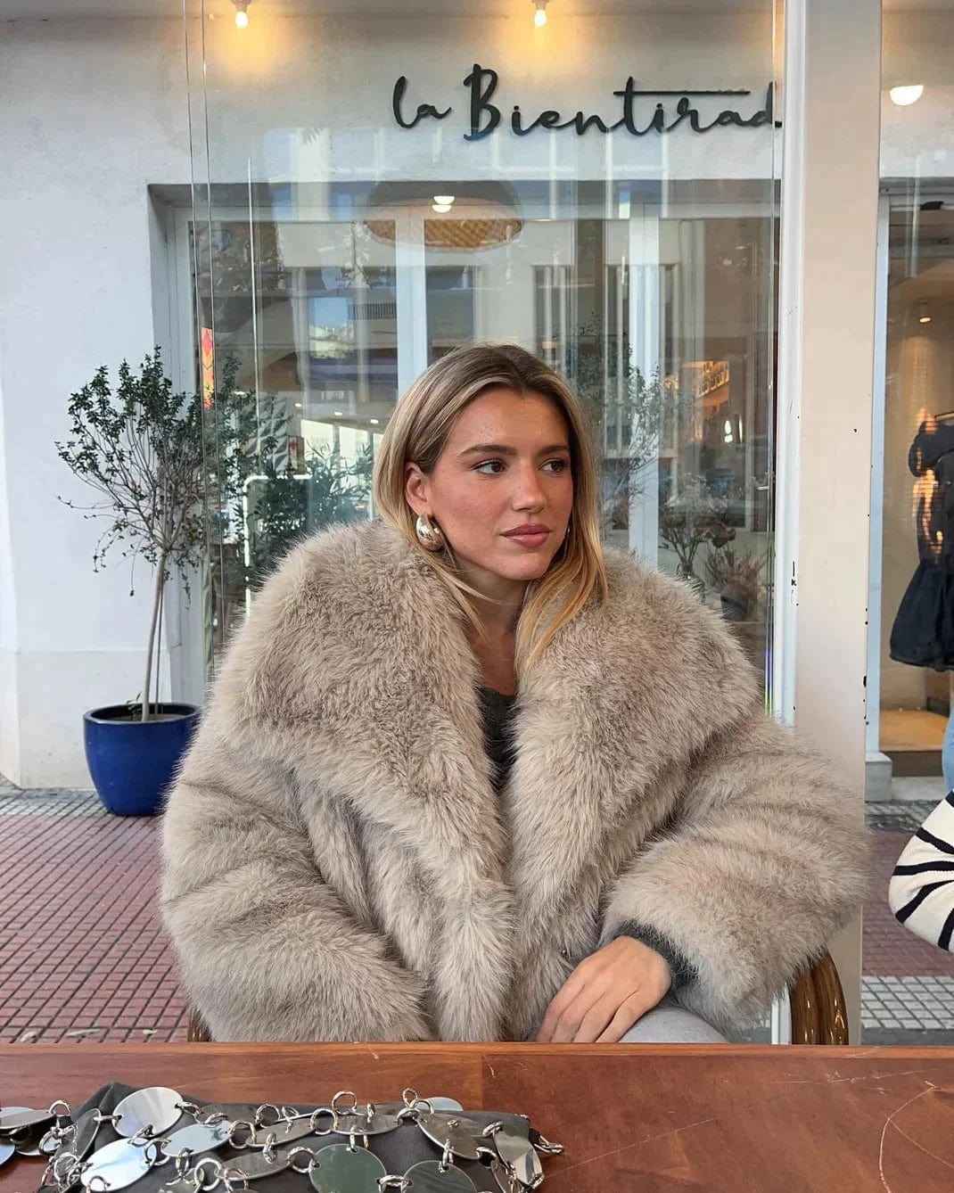 Women's Faux Fur Coat