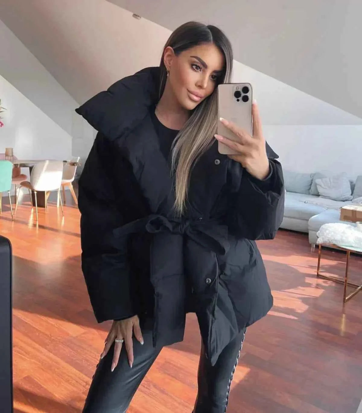 Mara Quilted Puffer Jacket