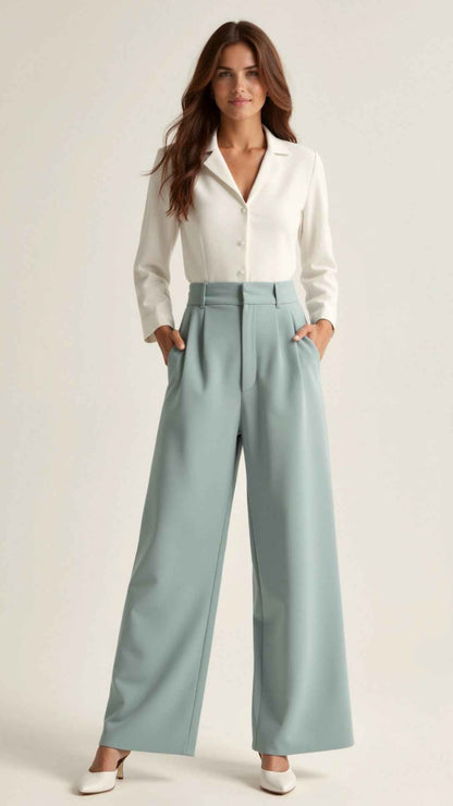 Jolene Wide-Leg Trousers