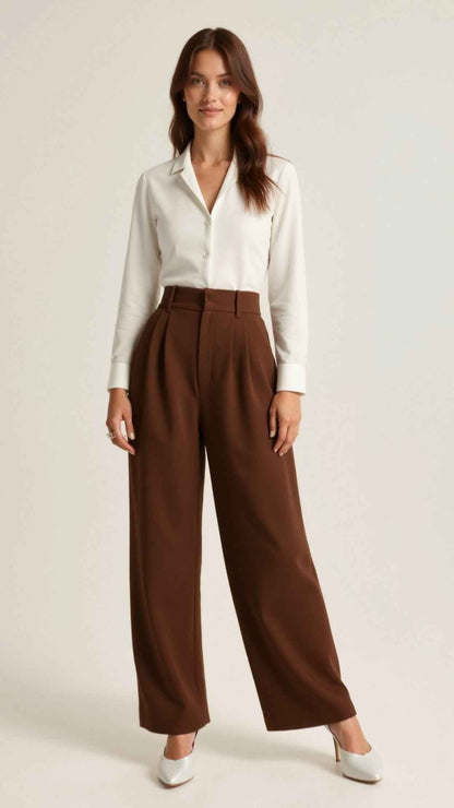 Jolene Wide-Leg Trousers
