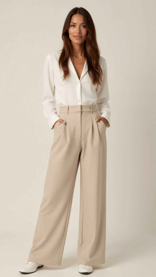 Jolene Wide-Leg Trousers