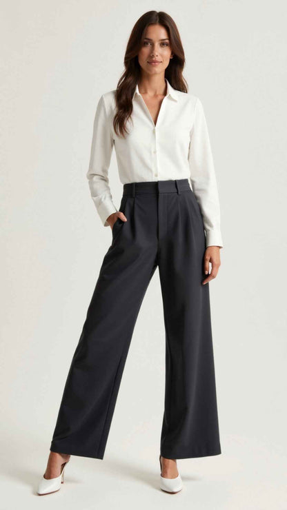 Jolene Wide-Leg Trousers