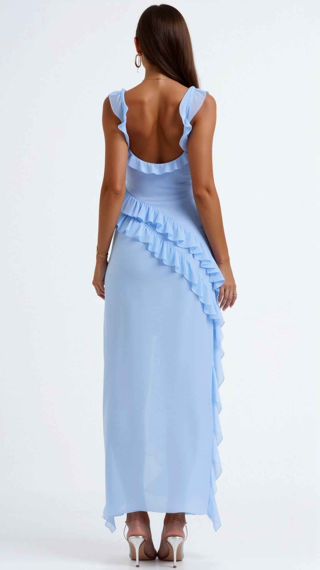 Ruffled Maxi Dress
