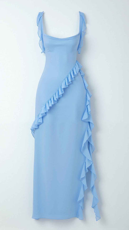 Ruffled Maxi Dress