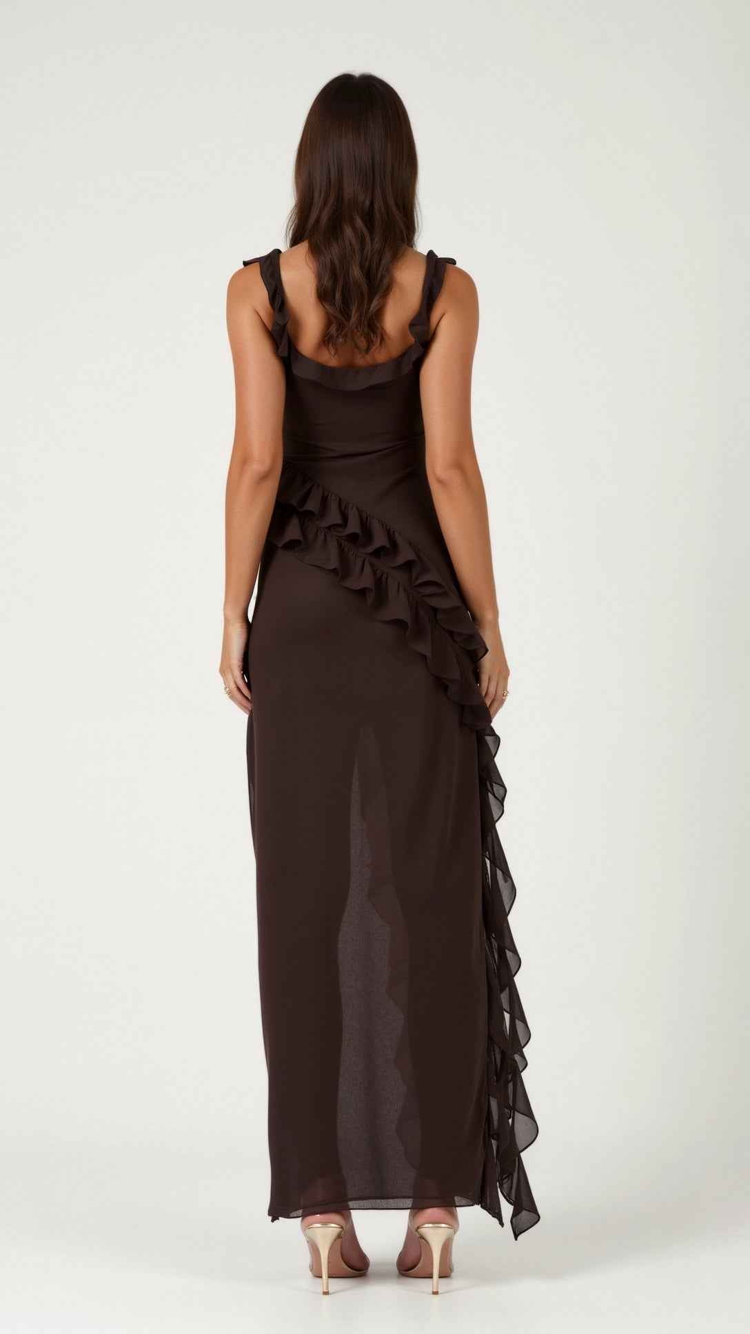 Ruffled Maxi Dress