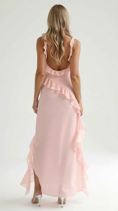 Ruffled Maxi Dress