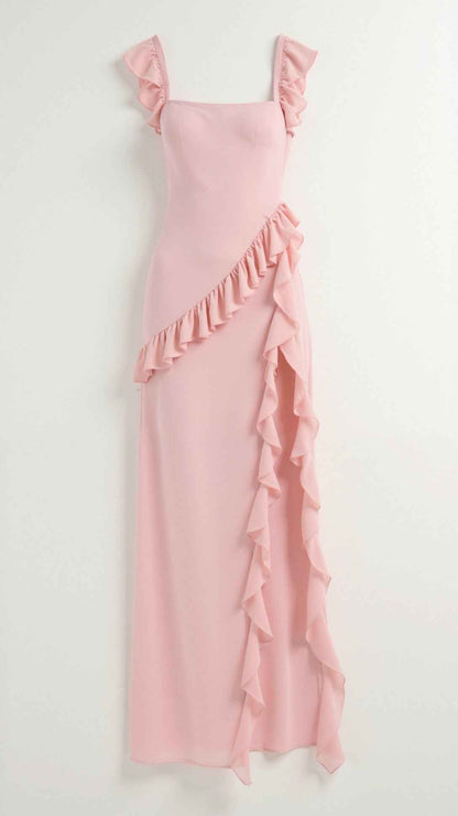 Ruffled Maxi Dress