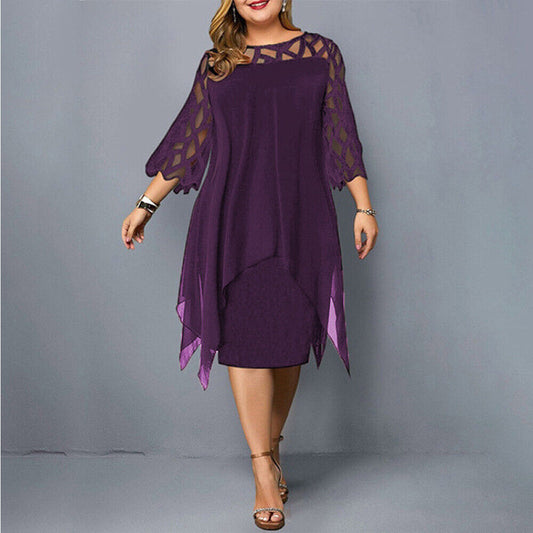 Kirsty | Elegant Midi Dress That Moves With You