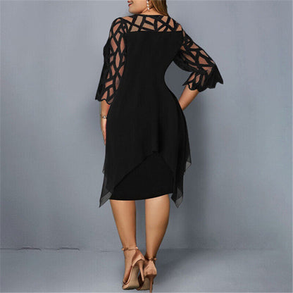 Kirsty | Elegant Midi Dress That Moves With You