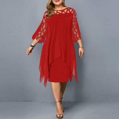 Kirsty | Elegant Midi Dress That Moves With You