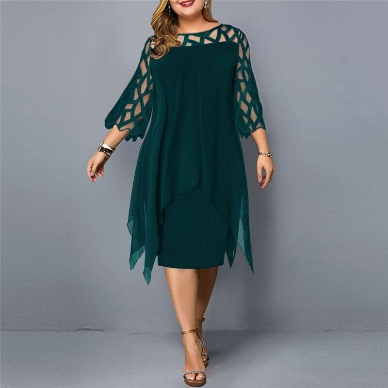 Kirsty | Elegant Midi Dress That Moves With You