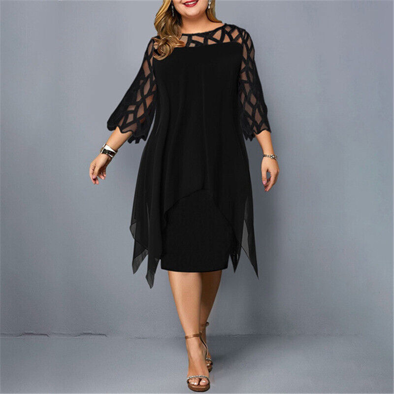Kirsty | Elegant Midi Dress That Moves With You
