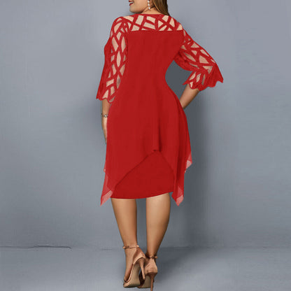 Kirsty | Elegant Midi Dress That Moves With You