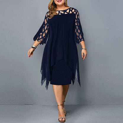 Kirsty | Elegant Midi Dress That Moves With You
